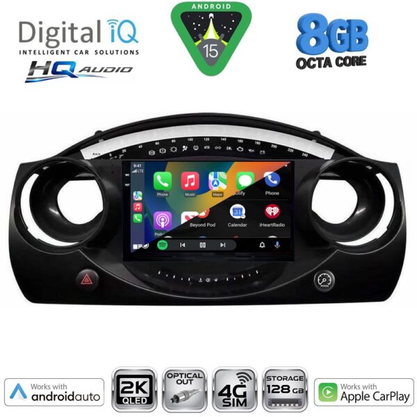 DIGITAL IQ BXK 20063_CPAA (9inc) MULTIMEDIA TABLET for MINI COOPER (R50-R52-R53) mod. 2000-2006 - Image 9