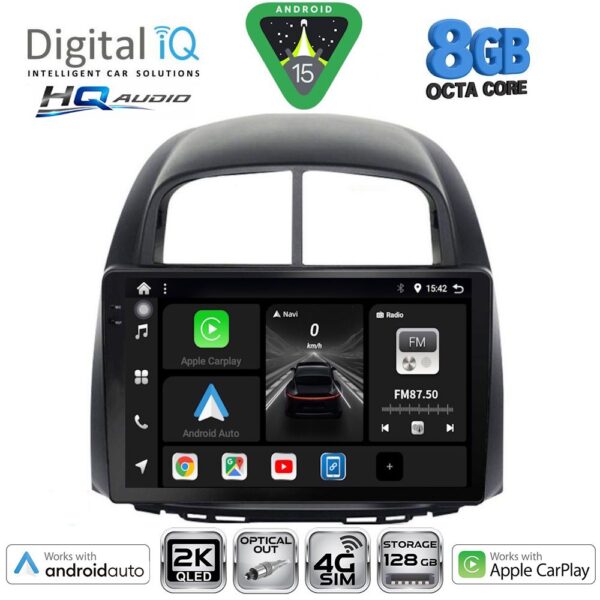 DIGITAL IQ BXK 20124_CPAA (10inc) MULTIMEDIA TABLET for DAIHATSU SIRION mod. 2006-2012 - Image 1