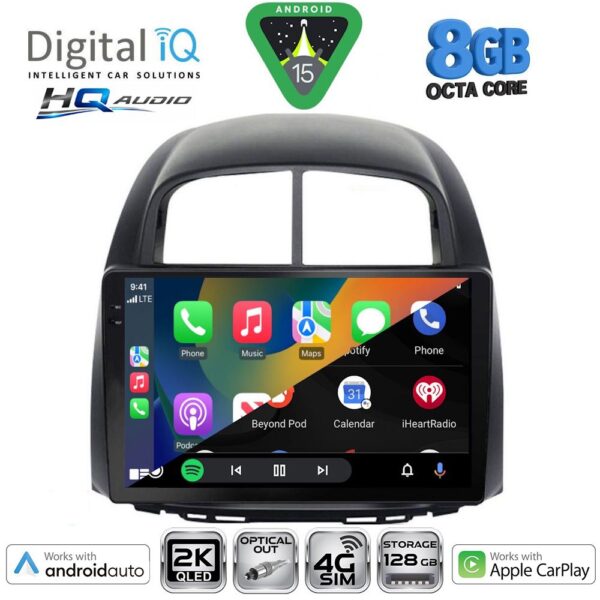 DIGITAL IQ BXK 20124_CPAA (10inc) MULTIMEDIA TABLET for DAIHATSU SIRION mod. 2006-2012 - Image 9