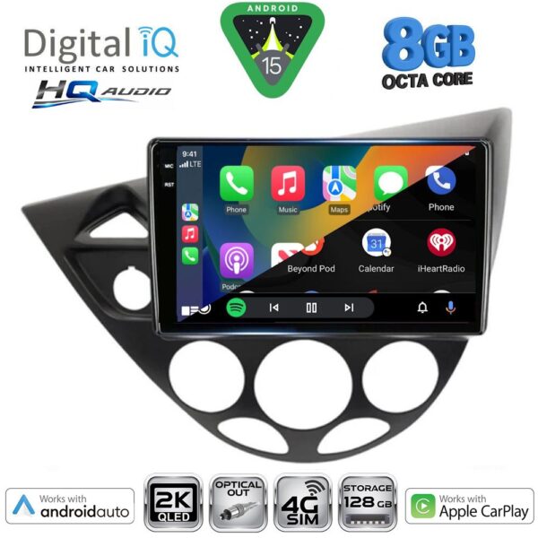 DIGITAL IQ BXK 20169_CPAA  (9inc) MULTIMEDIA TABLET for FORD FOCUS mod. 1998-2004 - Image 9