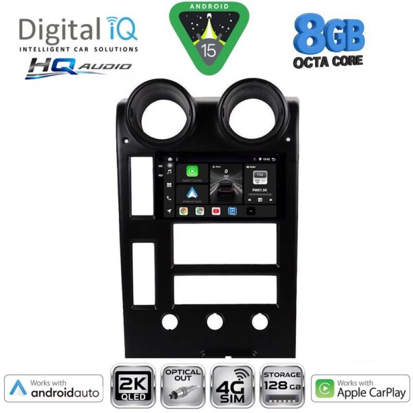 DIGITAL IQ BXK 20215_CPAA (9inc) MULTIMEDIA TABLET for HUMMER H2 mod. 2001-2007 - Image 1