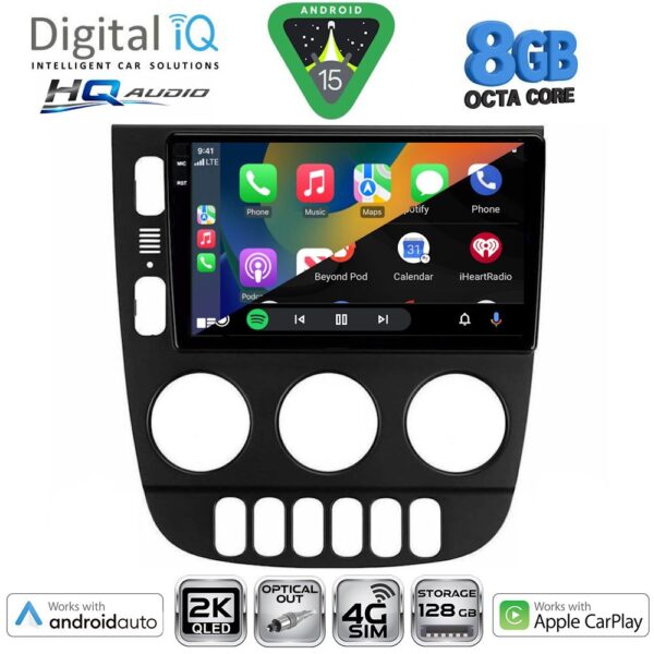 DIGITAL IQ BXK 20413_CPAA (9inc) MULTIMEDIA TABLET for MERCEDES ML (W163) mod. 2002-2005 - Image 9