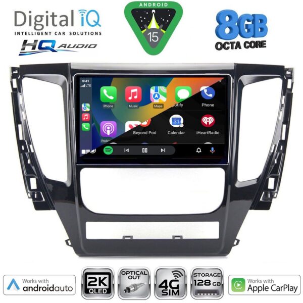 DIGITAL IQ BXK 20447A_CPAA (9inc) MULTIMEDIA TABLET for MITSUBISHI PAJERO mod. 2013-2020 - Image 9