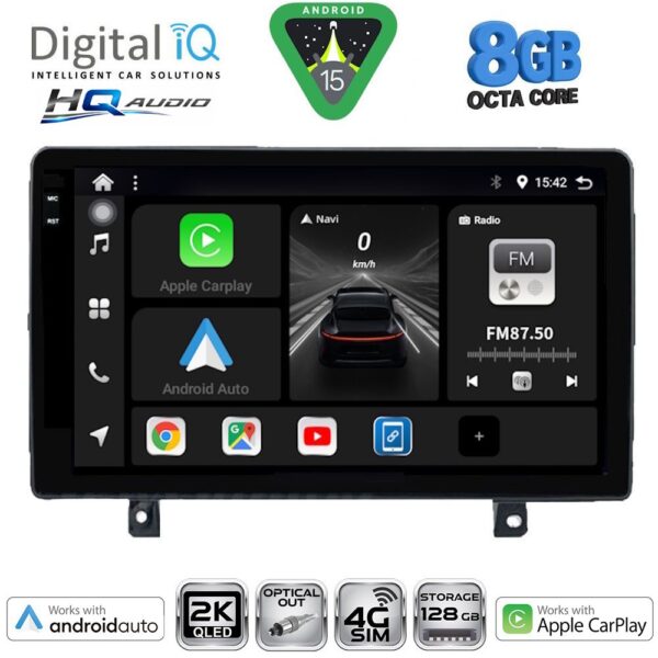 DIGITAL IQ BXK 20485_CPAA (9inc) MULTIMEDIA TABLET for OPEL ASTRA H mod.2004-2010 - Image 1