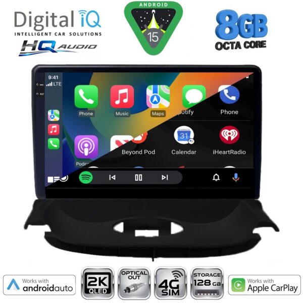 DIGITAL IQ BXK 20505_CPAA (9inc) MULTIMEDIA TABLET for PEUGEOT 206 mod. 1998-2006 - Image 9