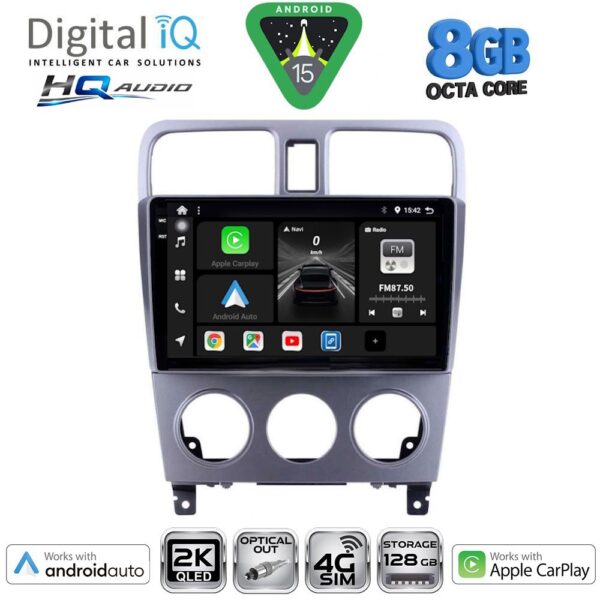 DIGITAL IQ BXK 20661_CPAA (9inc) MULTIMEDIA TABLET for SUBARU FORESTER  mod. 2002-2008 - Image 1