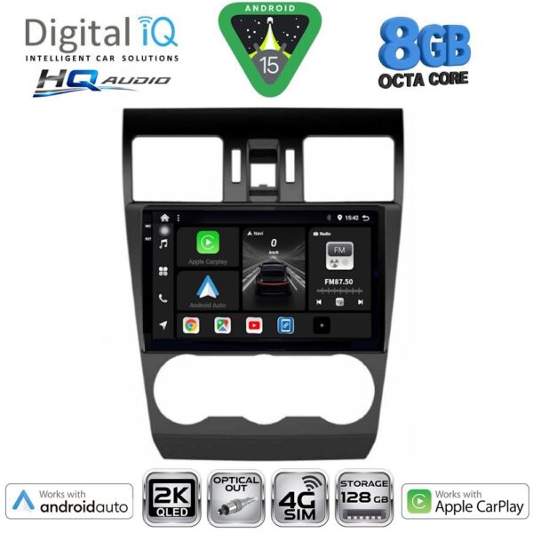 DIGITAL IQ BXK 20663_CPAA (9inc) MULTIMEDIA TABLET for SUBARU FORESTER - IMPREZA - XV mod. 2013-2019 - Image 1