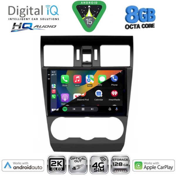 DIGITAL IQ BXK 20663_CPAA (9inc) MULTIMEDIA TABLET for SUBARU FORESTER - IMPREZA - XV mod. 2013-2019 - Image 9