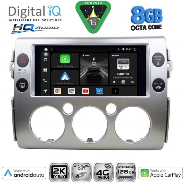 DIGITAL IQ BXK 20717_CPAA (9inc) MULTIMEDIA TABLET for TOYOTA FJ CRUISER mod. 2007-2013 - Image 1