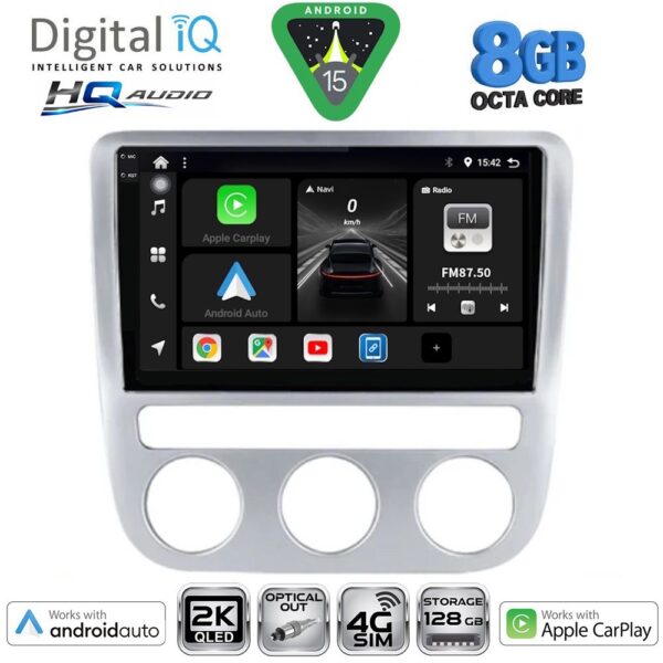 DIGITAL IQ BXK 20752_CPAA CLIMA (9inc) MULTIMEDIA TABLET for VW EOS mod. 2006-2016 - SCIROCCO mod. 2008-2010 - Image 1