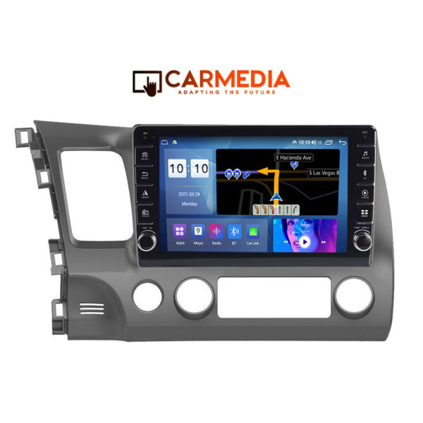 CARMEDIA CM20810B-13 KNOB TABLET 10'' OEM HONDA CIVIC 4D 2006-2012 - Image 1