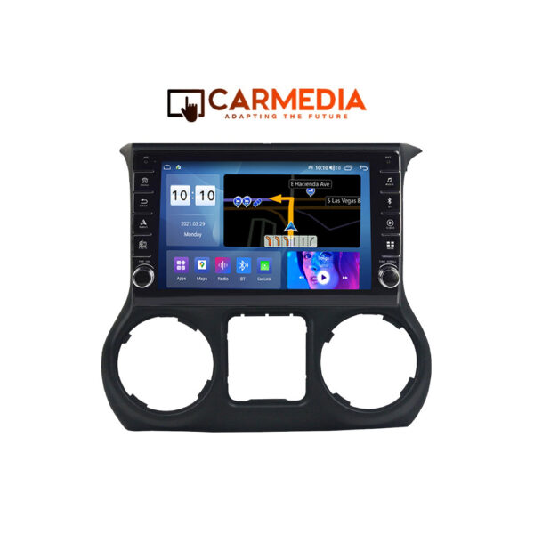 CARMEDIA CM20810B-13 KNOB TABLET 10'' OEM JEEP WRANGLER 2011-2017 - Image 1