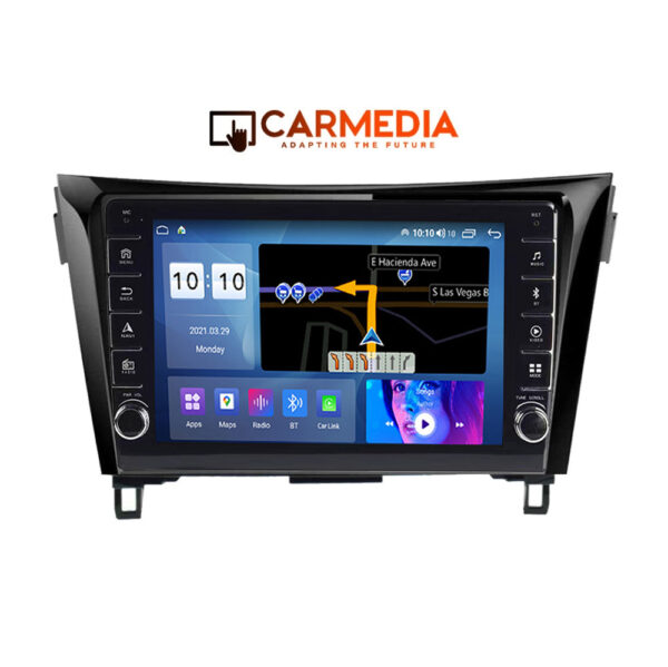 CARMEDIA CM20810B-13 KNOB TABLET 10'' OEM NISSAN XTRAIL 2014+ - Image 1