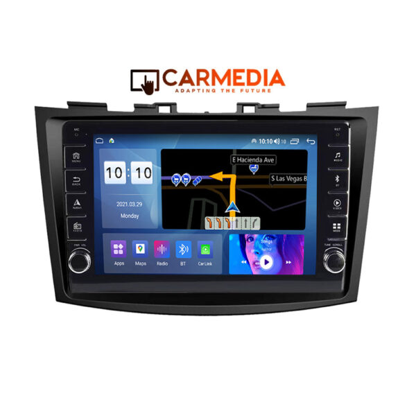 CARMEDIA CM2089B-13 KNOB TABLET 9'' OEM SUZUKI SWIFT 2010-2016 - Image 1