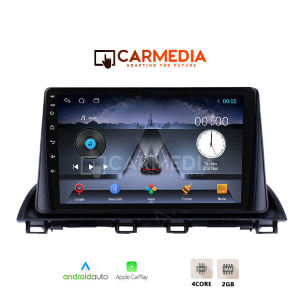 CARMEDIA CM209P-13 PERFORMANCE TABLET 9'' OEM MAZDA 3 2014-2019 - Image 1