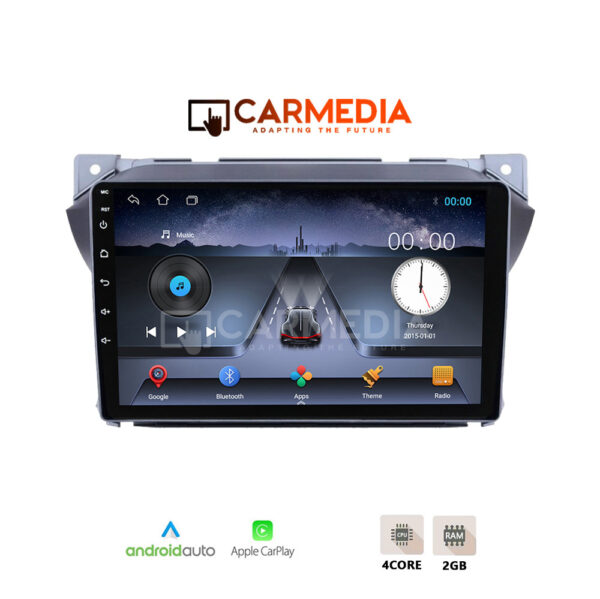 CARMEDIA CM209C-13 TABLET 9'' OEM SUZUKI ALTO 2009-2014 | NISSAN PIXO 2009-2018 - Image 1