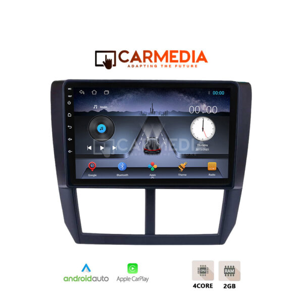CARMEDIA CM209P-13 PERFORMANCE TABLET 9'' OEM SUBARU FORESTER-IMPREZA XV 2007-2011 - Image 1
