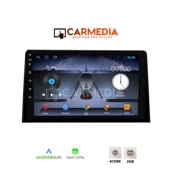 CARMEDIA CM210P-13 PERFORMANCE TABLET 10'' OEM CITROEN BERLINGO | OPEL COMBO 2018-2024 | PEUGEOT PARTNER 2018-2024 | TOYOTA PROACE 2019-2026 - Image 1