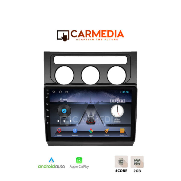 CARMEDIA CM210P-13 PERFORMANCE TABLET 10'' OEM VW TOURAN 2003-2016 BLACK - Image 1