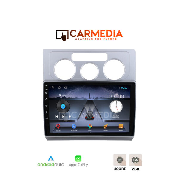 CARMEDIA CM210P-13 PERFORMANCE TABLET 10'' OEM VW TOURAN 2003-2016 SILVER - Image 1