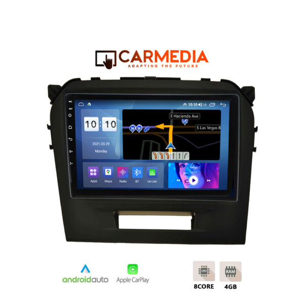 CARMEDIA CM409PRO TABLET 9'' OEM SUZUKI VITARA 2016-2022 - Image 1