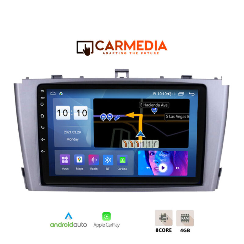 CARMEDIA-CM409-12-PRO-OEM-TABLET-9-TOYOTA-AVENSIS-T25-2003-2009