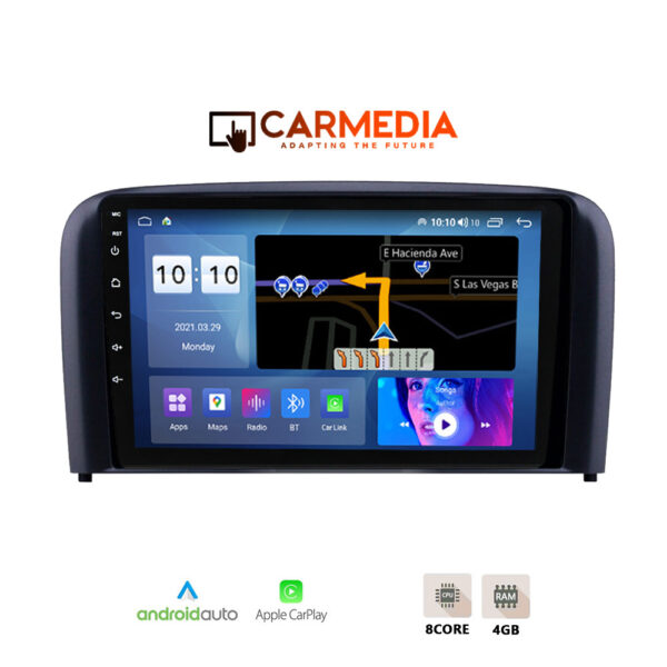 CARMEDIA CM409PRO TABLET 9'' OEM VOLVO S80 1998-2006 - Image 1