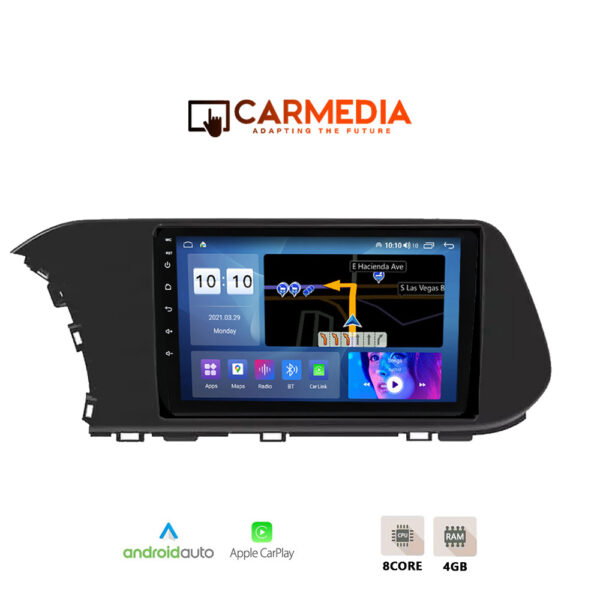 CARMEDIA CM410PRO TABLET 10'' OEM HYUNDAI i20 2021-2026 - Image 1
