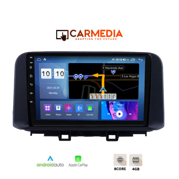 CARMEDIA CM410PRO TABLET 10'' OEM HYUNDAI KONA 2017-2022 - Image 1