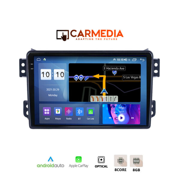 CARMEDIA CM8095-13 PLUS TABLET 9.5'' OEM OPEL AGILA 2008-2015 | SUZUKI SPLASH 2008-2018 - Image 1