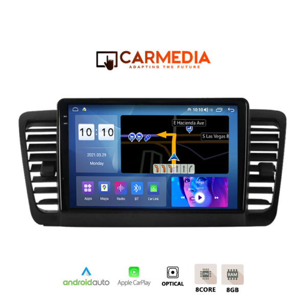 CARMEDIA CMDU8095-5 PRO PLUS TABLET 9.5'' OEM SUBARU LEGACY-OUTBACK 2002-2008 - Image 1