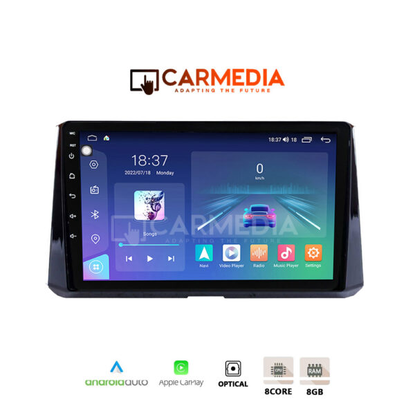 CARMEDIA CM810-13 TABLET 10'' OEM TOYOTA COROLLA 2019-2026 - Image 1