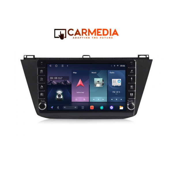 CARMEDIA CM20810B-13 KNOB TABLET 10'' OEM VW TIGUAN 2016+ - Image 1