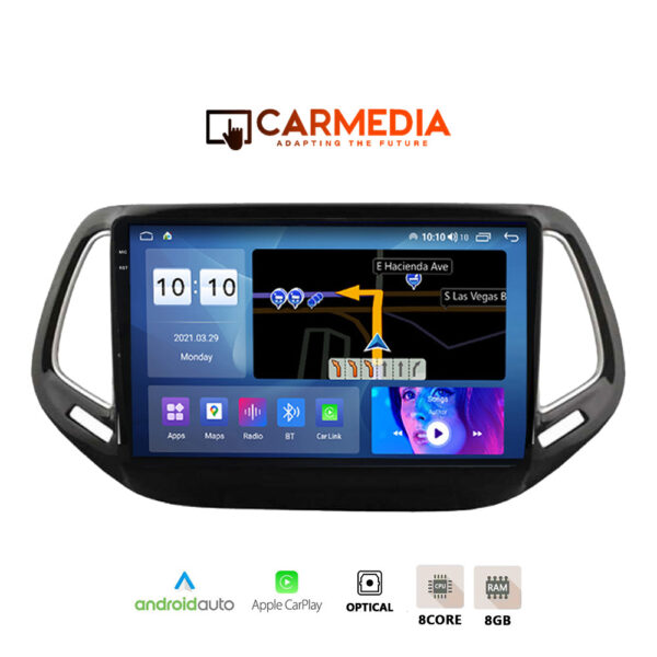 CARMEDIA CMDU41036-4 PRO PLUS TABLET 10.36" OEM JEEP COMPASS 2016+ - Image 1