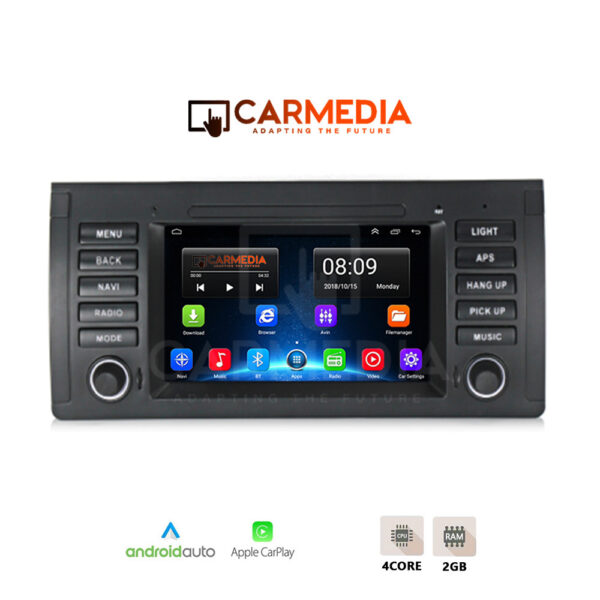 CARMEDIA CMT207-12 OEM 7'' BMW SERIES 5 (E39) 1997-2005 | X5 (E53) 1999-2006 - Image 1
