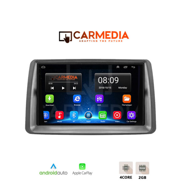 CARMEDIA CMT207FT-12 OEM 7'' FIAT PANDA 2003-2012 - Image 1