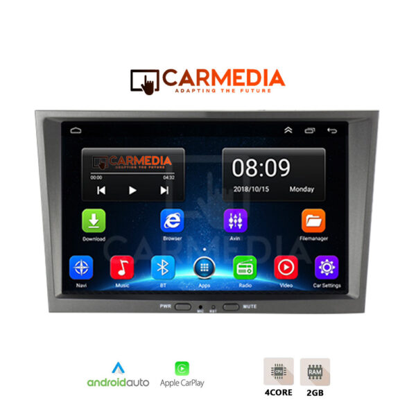 CARMEDIA CMT208-12 OEM 8'' OPEL ALL GREY - Image 1
