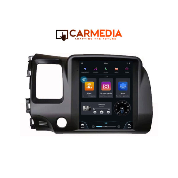 CARMEDIA CMV8097-13 TESLA 9.7'' OEM HONDA CIVIC 4D 2006-2012 - Image 1