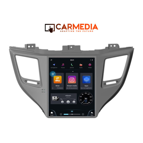 CARMEDIA CMV8097-13 TESLA 9.7'' OEM HYUNDAI TUCSON 2015-2019 - Image 1
