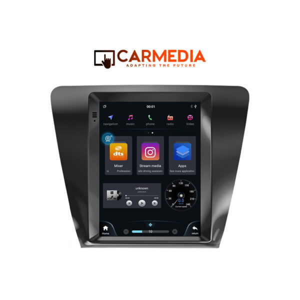 CARMEDIA CMV2097-13 TESLA 9.7'' OEM SKODA OCTAVIA 7 2013-2020 - Image 1