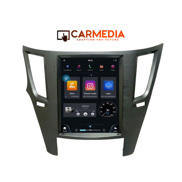 CARMEDIA CMV8097-13 TESLA 9.7'' OEM SUBARU LEGACY - OUTBACK 2009-2018 - Image 1