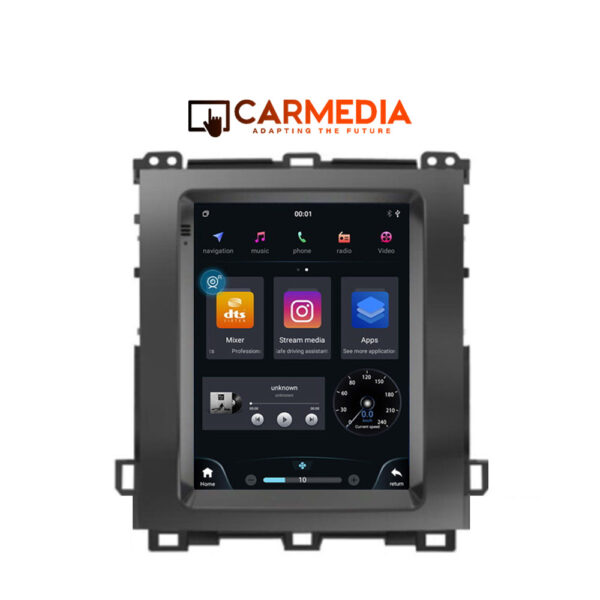 CARMEDIA CMV2097-13 TESLA 9.7'' OEM TOYOTA LANDCRUISER 2003-2009 (HIGH LEVEL) - Image 1