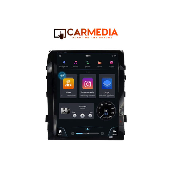 CARMEDIA CMV2897-13 TESLA 9.7'' OEM TOYOTA LANDCRUISER 2008-2015 (MIDDLE LEVEL) - Image 1