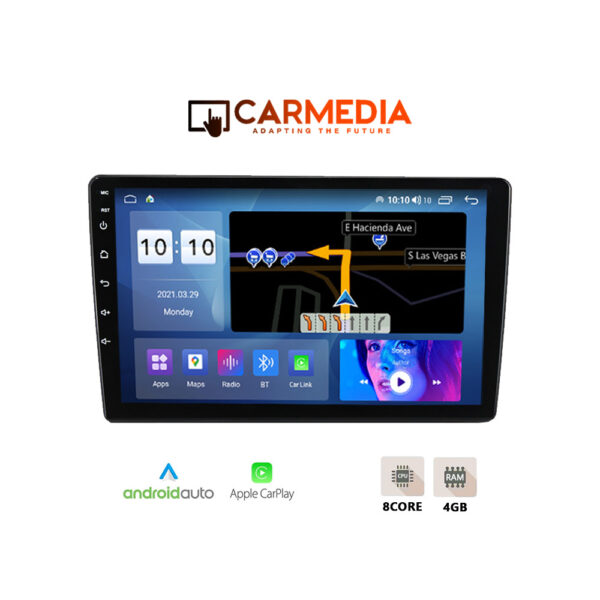 CARMEDIA CM410A TABLET 10'' OEM JEEP ALL | DODGE ALL 2002-2011 - Image 1