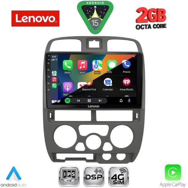 LENOVO LVF 5253GR_CPA (9inc) MULTIMEDIA TABLET for ISUZU D-MAX mod. 2002-2008 (GREY) - Image 2