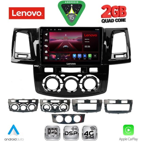 LENOVO LVF 5720_CPA (9inc) MULTIMEDIA TABLET for TOYOTA HILUX mod. 2005-2016 - Image 1