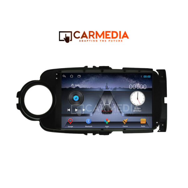 CARMEDIA CM209P-13 PERFORMANCE TABLET 9'' OEM TOYOTA YARIS 2011-2020 BLACK - Image 1