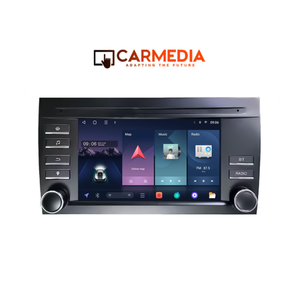 CARMEDIA CMT2087-13 KNOB TABLET 7'' OEM PORSCHE CAYENNE 2002-2011 - Image 1