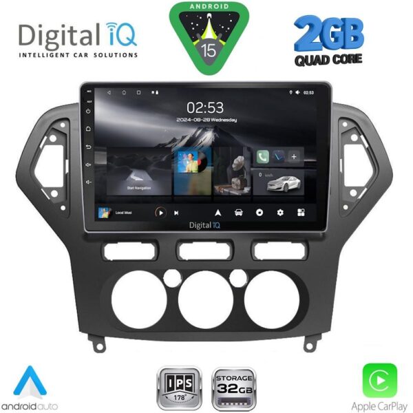 DIGITAL IQ RSD 1162_CPA A/C (10inc) MULTIMEDIA TABLET for FORD MONDEO mod. 2007-2011 - Image 1