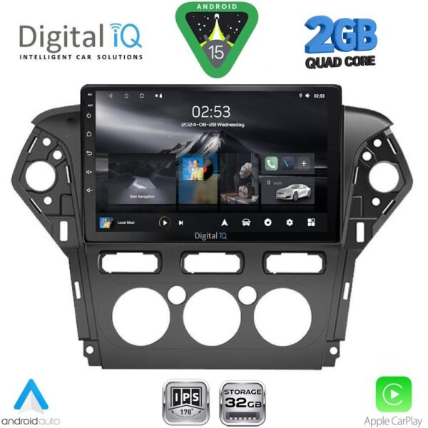 DIGITAL IQ RSD 1163_CPA A/C (10inc)  MULTIMEDIA TABLET for FORD MONDEO mod. 2011-2013 - Image 1